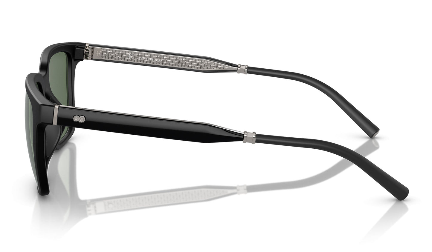 Oliver Peoples OV5553SU Mr. Federer Sunglasses - Semi-Matte Black / G-15 Polar