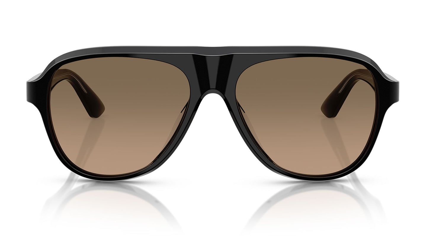 Oliver Peoples OV5581SU Paul Newman Sunglasses - Black / Sandstone Gradient Polarised