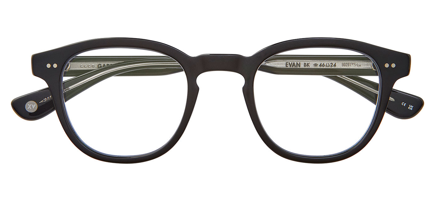 Garrett Leight Evan Glasses - Black