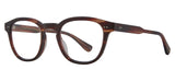 Garrett Leight Evan Glasses - Matte Redwood Tortoise