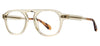 Garrett Leight Harding II Glasses - Champagne Dark Tortoise Fade