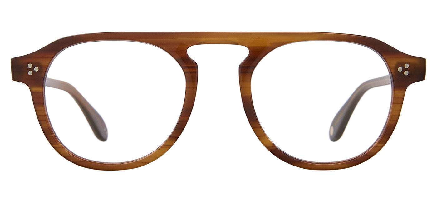 Garrett Leight Harding II Glasses - Cherry Wood