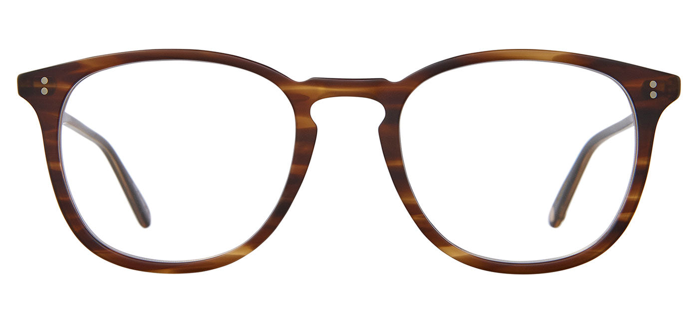 Garrett Leight Kinney Glasses - Matte Brandy Tortoise