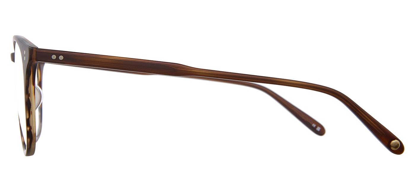 Garrett Leight Kinney Glasses - Matte Brandy Tortoise