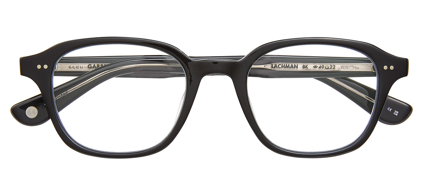 Garrett Leight Lachman Glasses - Black