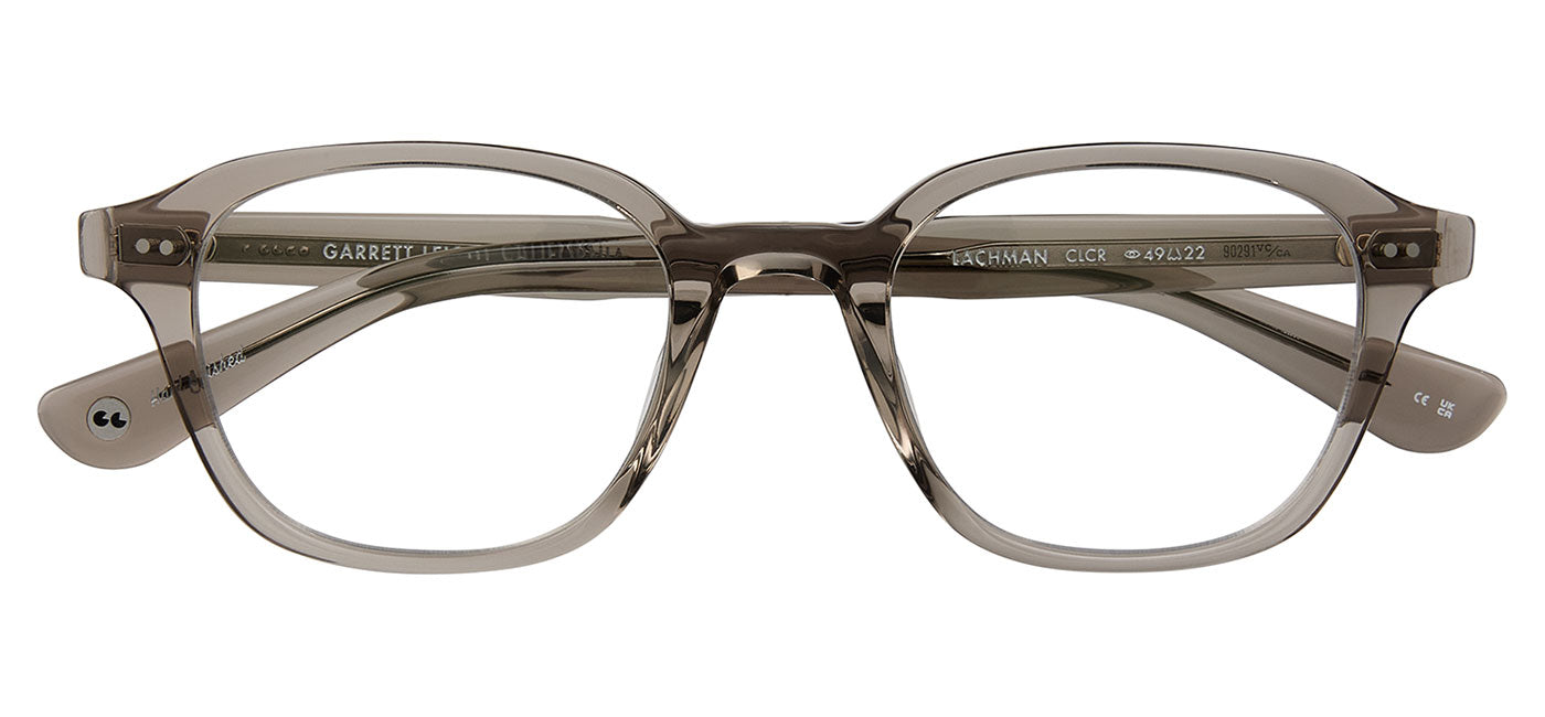 Garrett Leight Lachman Glasses - Clay Crystal