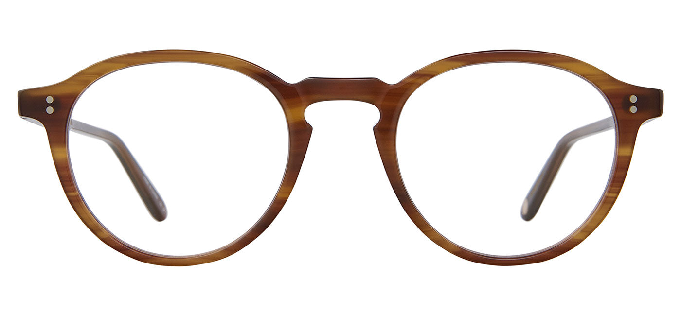 Garrett Leight Stanton Glasses - Cherry Wood