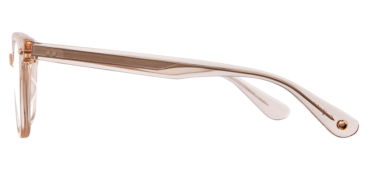 Garrett Leight Zac Glasses - Shell Crystal