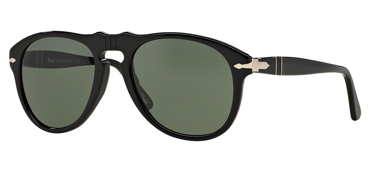 Persol PO0649 Sunglasses - Black / Green