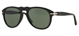 Persol PO0649 Sunglasses - Black / Green