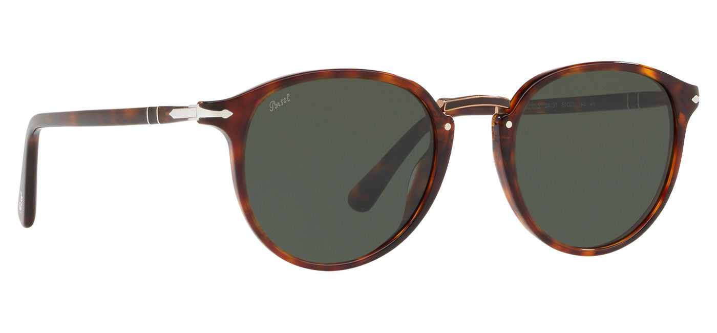 Persol PO3210S Sunglasses - Havana / Green