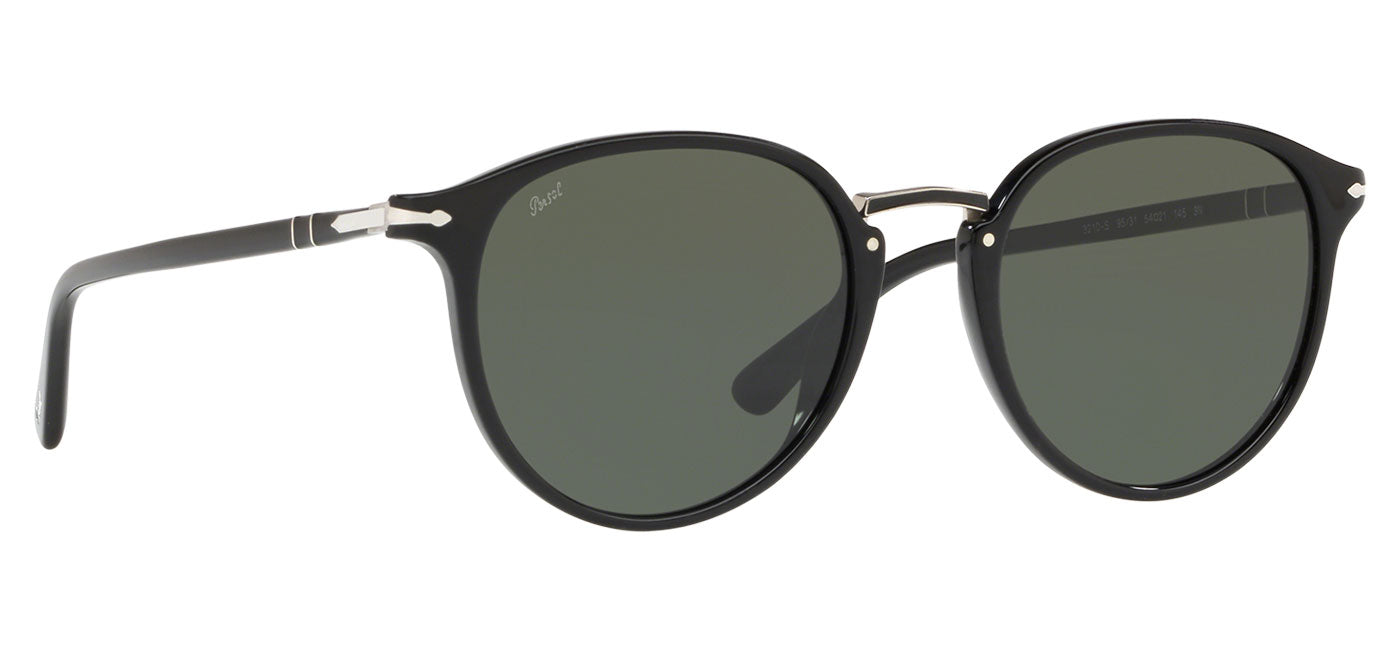 Persol PO3210S Sunglasses - Black / Green