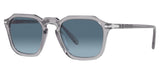 Persol PO3292S Sunglasses - Transparent Grey / Azure Gradient Blue