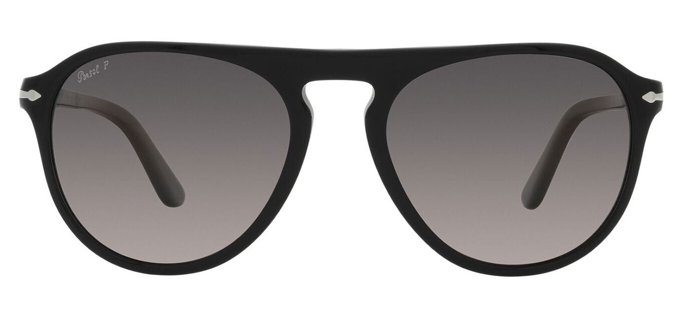 Persol PO3302S Sunglasses - Black / Grey Gradient Polarised