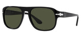 Persol PO3310S Sunglasses - Black / Green