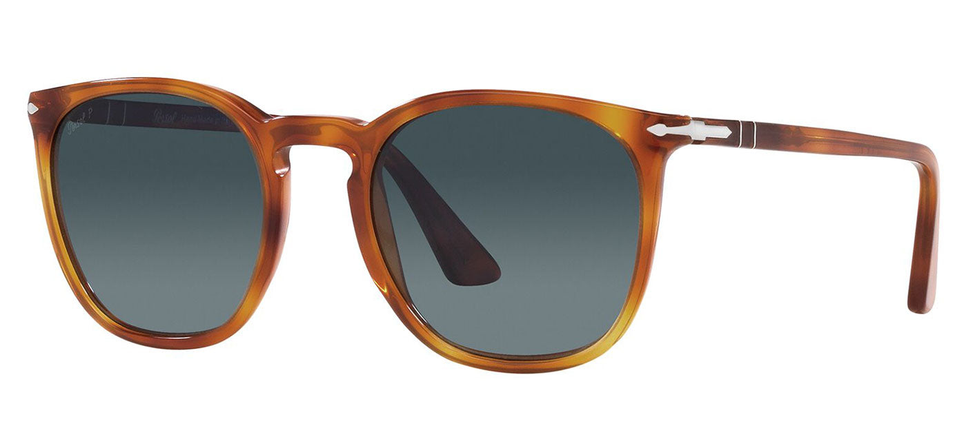 Persol PO3316S Sunglasses - Terra Di Siena / Gradient Blue Polarised