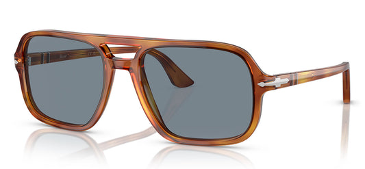 Persol PO3328S Sunglasses - Terra Di Siena / Light Blue