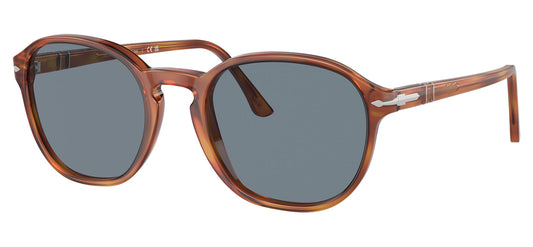 Persol PO3343S Sunglasses - Terra Di Siena / Light Blue