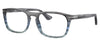 Persol PO3344V Glasses - Striped Grey and Gradient Blue
