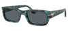 Persol PO3347S Adrien Sunglasses - Blue Havana / Blue