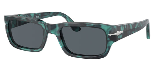 Persol PO3347S Adrien Sunglasses - Blue Havana / Blue