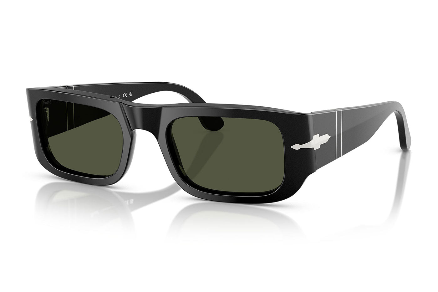 Persol PO3362S Sunglasses - Black / Green