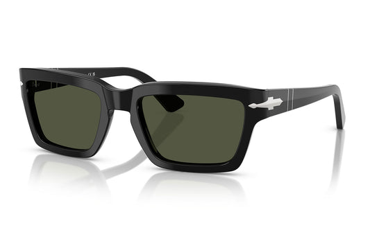 Persol PO3363S Sunglasses - Black / Green