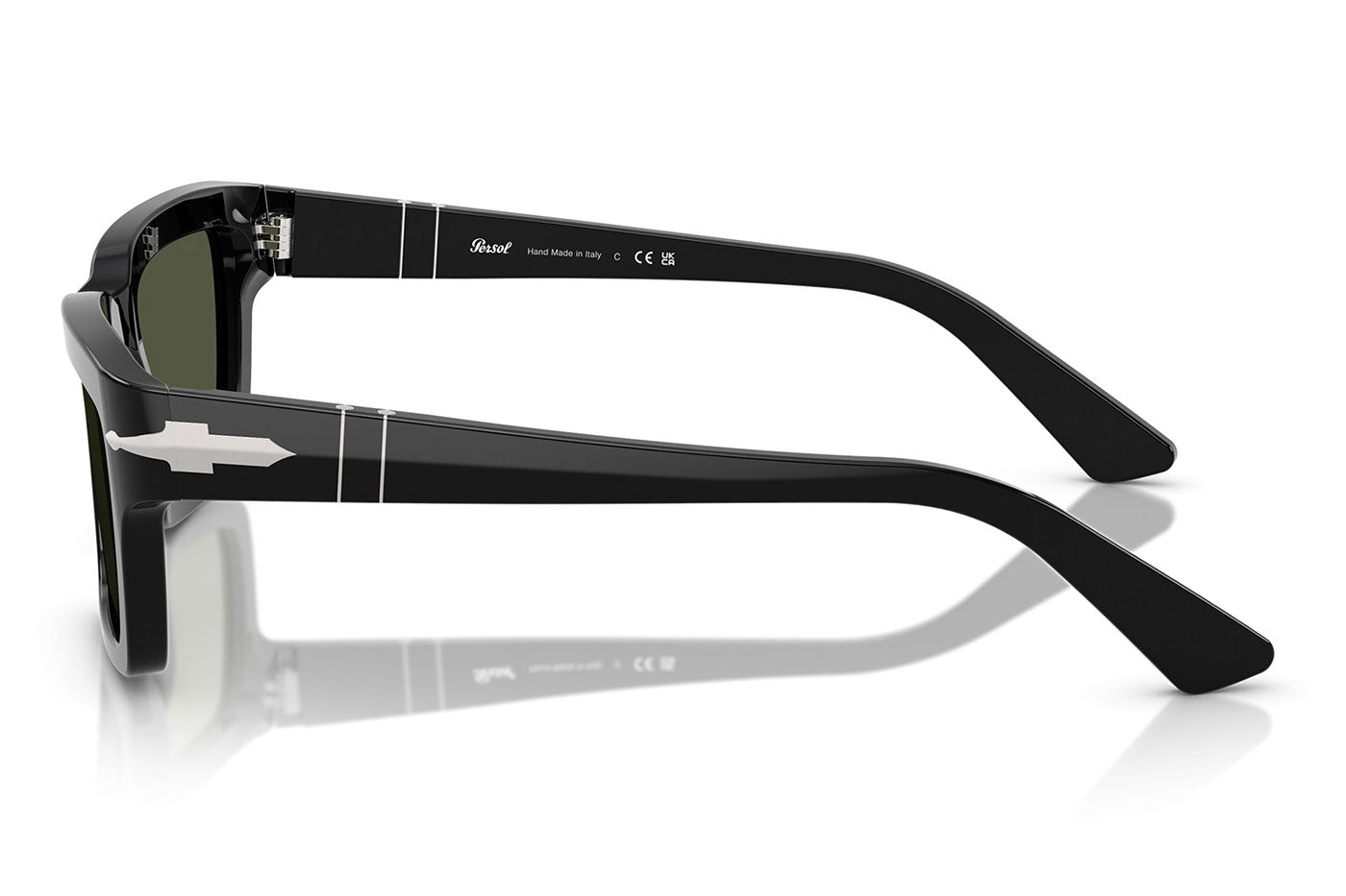 Persol PO3363S Sunglasses - Black / Green