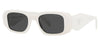 Prada PR 17WS Sunglasses - Talc / Dark Grey