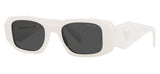 Prada PR 17WS Sunglasses - Talc / Dark Grey