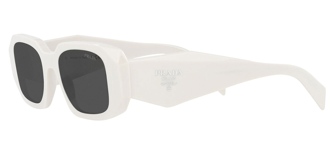 Prada PR 17WS Sunglasses - Talc / Dark Grey