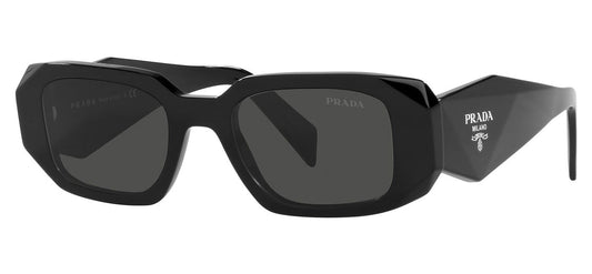 Prada PR 17WS Sunglasses - Black / Dark Grey