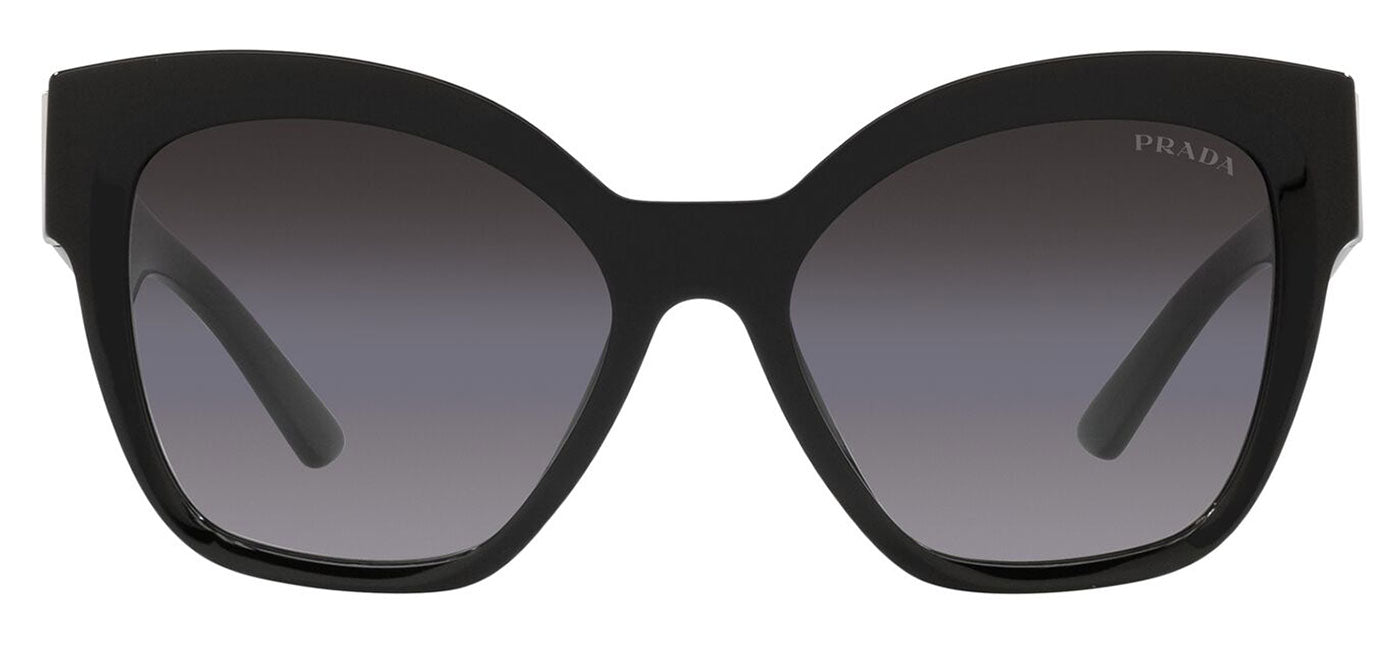 Prada PR 17ZS Sunglasses - Black / Grey Gradient