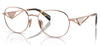 Prada PR A50V Glasses - Rose Gold