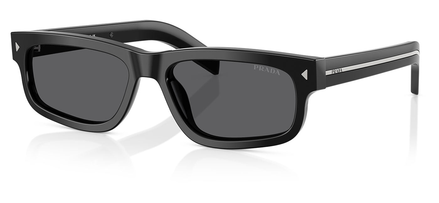 Prada PR B11S Sunglasses - Black / Dark Grey
