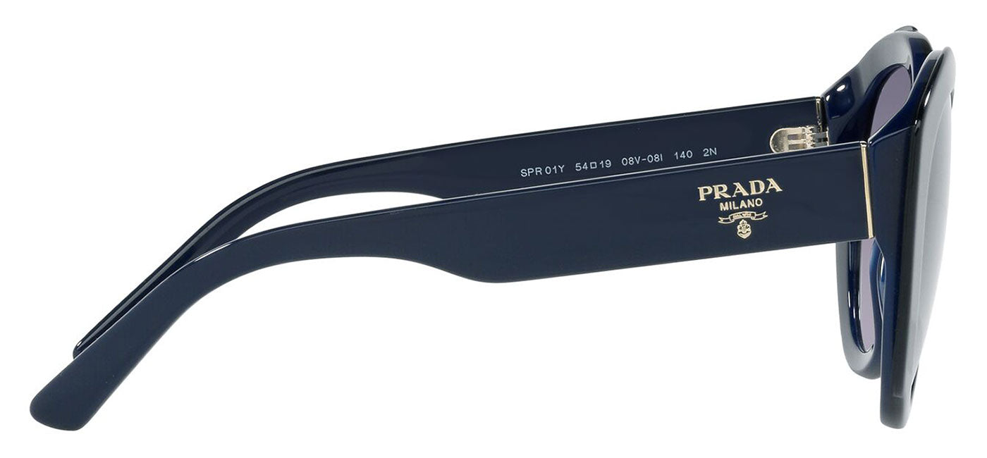 Prada PR 01YS Sunglasses - Blue / Light Violet Gradient