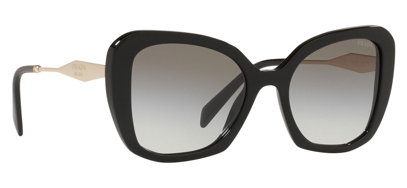 Prada PR 03YS Sunglasses - Black / Grey Gradient