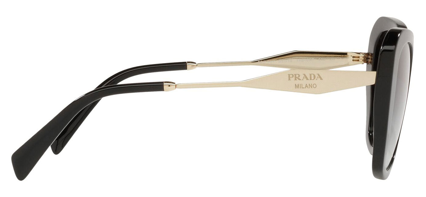 Prada PR 03YS Sunglasses - Black / Grey Gradient