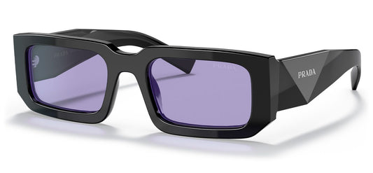 Prada PR 06YS Sunglasses - Black Blue / Violet