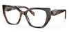Prada PR 18WV Glasses - Caramel Tortoise
