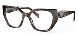 Prada PR 18WV Glasses - Caramel Tortoise