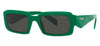 Prada PR 27ZS Sunglasses - Mango / Dark Grey