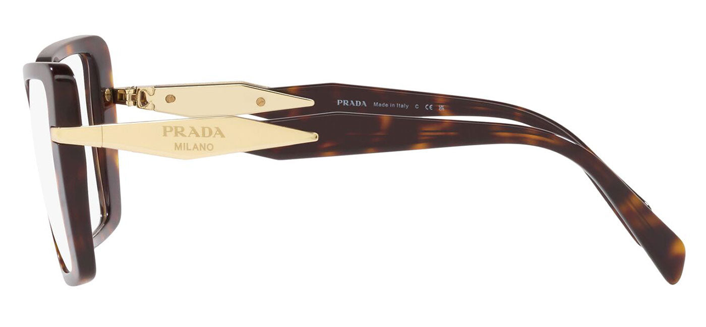 Prada PR 03ZV Glasses - Tortoise
