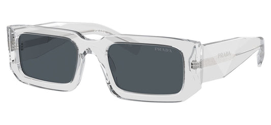 Prada PR 06YS Sunglasses - Transparent Grey / Dark Grey