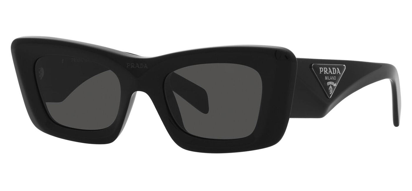 Prada PR 13ZS Sunglasses - Black / Dark Grey