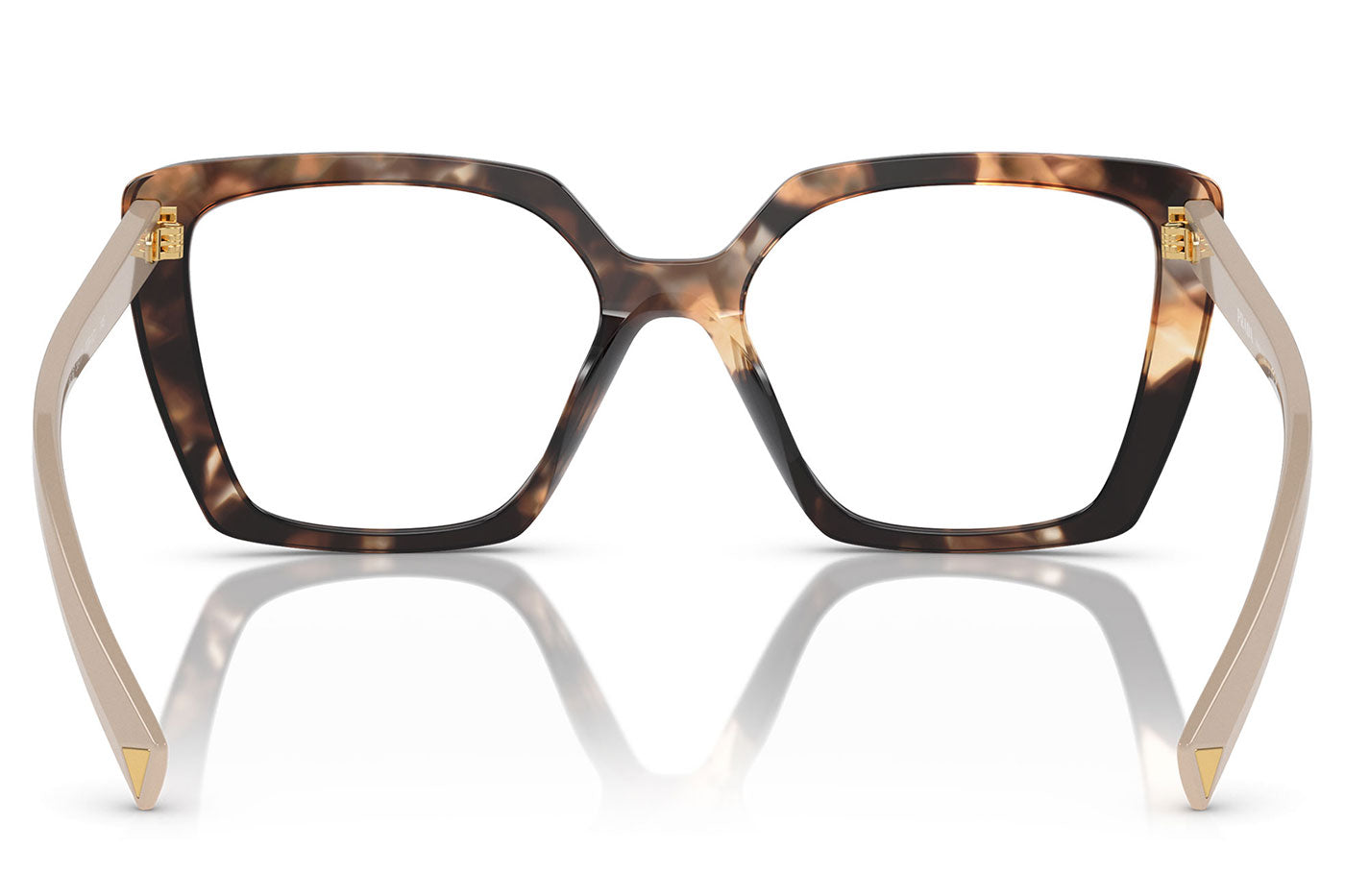 Prada PR 16ZV Glasses - Caramel Tortoise