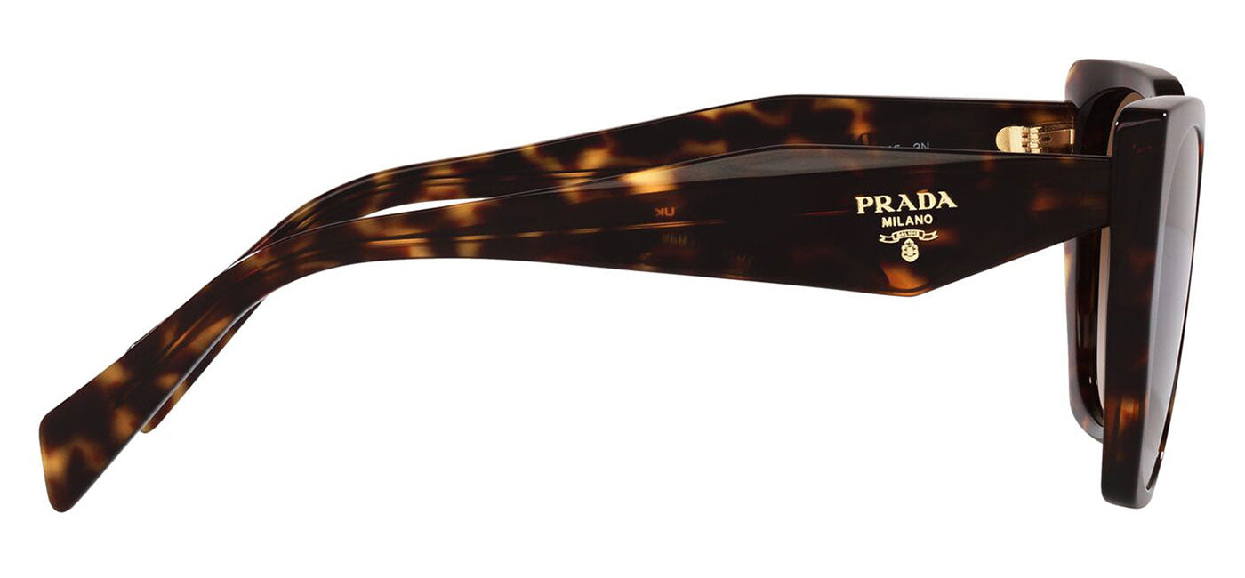 Prada PR 19ZS Sunglasses - Tortoise / Brown Gradient
