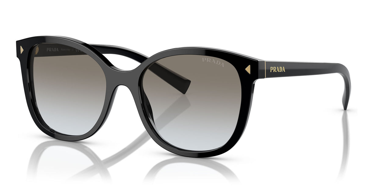 Prada PR 22ZS Sunglasses - Black / Grey Gradient