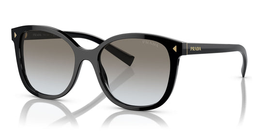 Prada PR 22ZS Sunglasses - Black / Grey Gradient