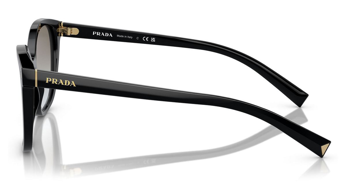 Prada PR 22ZS Sunglasses - Black / Grey Gradient